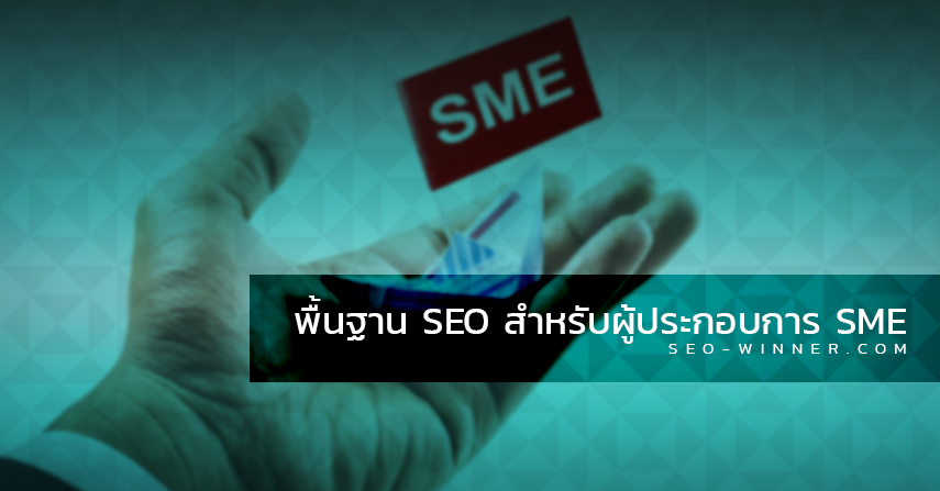 พื้นฐาน SEO สำหรับผู้ประกอบการ SME by seo-winner.com